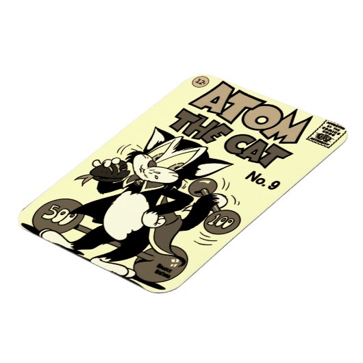 ATOM the Cat Flexible Magnet マグネット (左側)