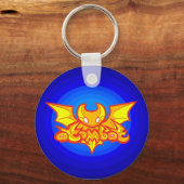 atombatロゴv2 Keychain キーホルダー (正面)