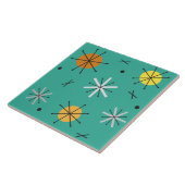 Atomic Age Planetsスターバストターコイズ タイル (側面)