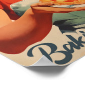 Atomic Age Print Funny Kitchen Wall Art Retro Prin ポスター (角)