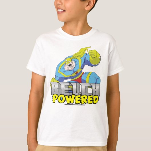 Atomic Belch Man - Belch Powered Kids T-Shirt Tシャツ (正面)