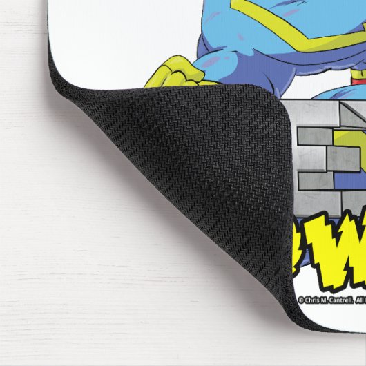 Atomic Belch Man - Belch Powered Mousepad マウスパッド (コーナー)