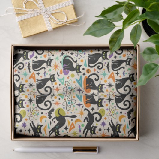 Atomic Black Cats Halloween 薄葉紙 (ギフト)