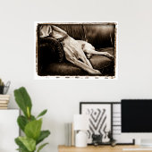 Atomic Cerebellum ：ソファを乗り越える ポスター (ホームオフィス)