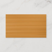 Atomic Circles - Ochreブラシ付きテクスチャ 名刺 (裏面)