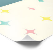 Atomic Futuristic Big Fins Coupe Car フォトプリント (角)