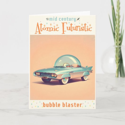 Atomic Futuristic Bubble Blaster Car カード (正面)
