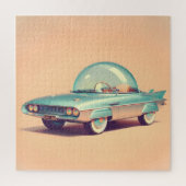 Atomic Futuristic Bubble Blaster Car ジグソーパズル (縦)