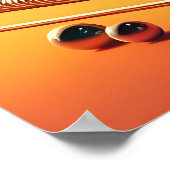 Atomic Futuristic Cosmic Storm Martini ポスター (角)