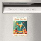 Atomic Futuristic Cosmic Storm Martini マグネット (インサイチュ (食洗機))