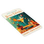 Atomic Futuristic Cosmic Storm Martini マグネット (右側)