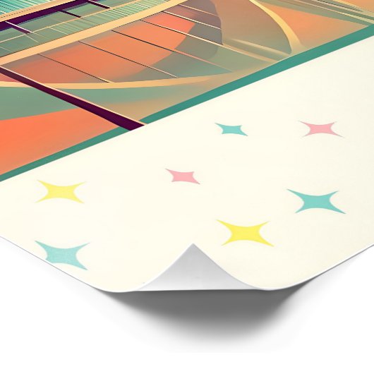 Atomic Futuristic New Florida ポスター (コーナー)