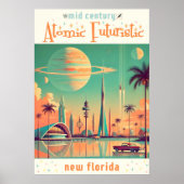 Atomic Futuristic New Florida ポスター (正面)