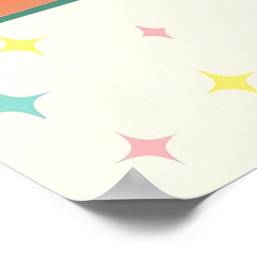 Atomic Futuristic New Florida ポスター (角)