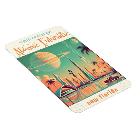 Atomic Futuristic New Florida マグネット (右側)