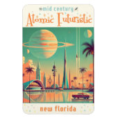 Atomic Futuristic New Florida マグネット (縦)