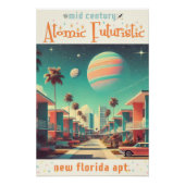 Atomic Futuristic New Florida Apartments ポスター (正面)