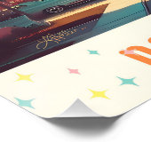 Atomic Futuristic New Florida Apartments ポスター (コーナー)