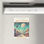 Atomic Futuristic New Florida Apartments マグネット (インサイチュ (食洗機))