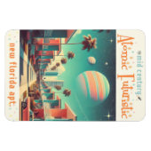 Atomic Futuristic New Florida Apartments マグネット (横)