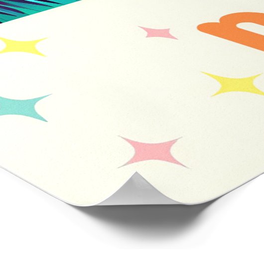 Atomic Futuristic New Florida Launch Site ポスター (角)