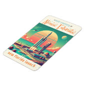 Atomic Futuristic New Florida Launch Site マグネット (左側)