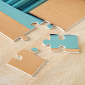 Atomic Futuristic Sky View Cruiser Car  ジグソーパズル (側面)