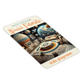 Atomic Futuristic Space Age Kids Playroom マグネット (右側)