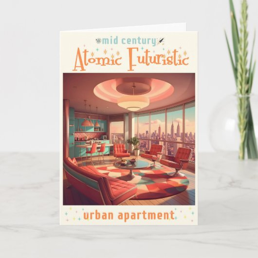 Atomic Futuristic Urban Apartment カード (正面)