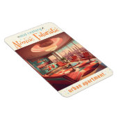 Atomic Futuristic Urban Apartment マグネット (右側)