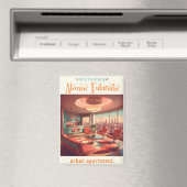 Atomic Futuristic Urban Apartment マグネット (インサイチュ (食洗機))