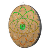 Atomic Metal Cage Dartboard、Tan ダーツボード (正面右)