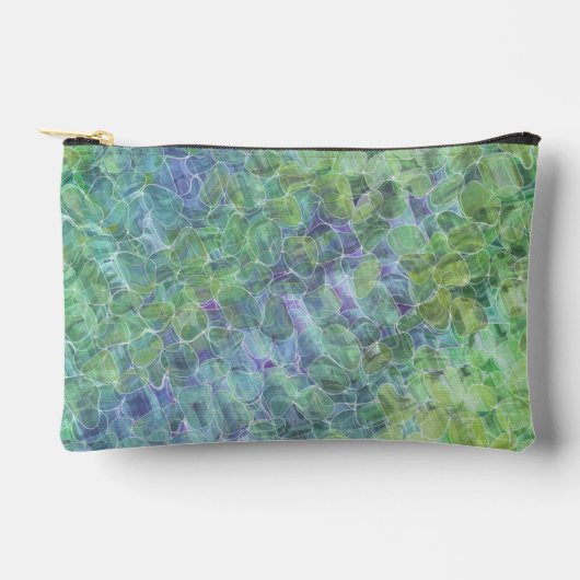 atomic sea glass : アクセサリーポーチ (正面)
