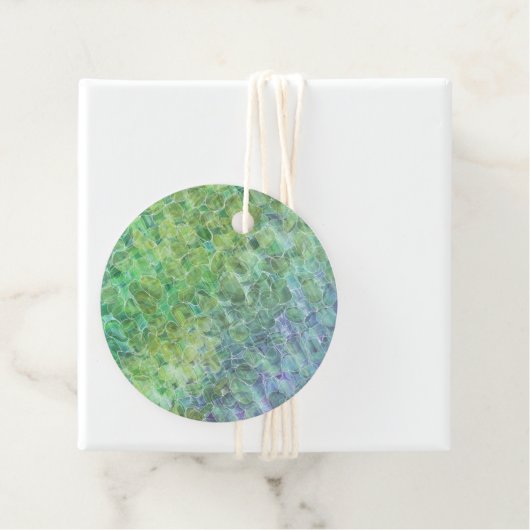 atomic sea glass : tissue paper フェイバータグ (インサイチュ)