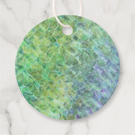 atomic sea glass : tissue paper フェイバータグ