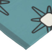 Atomic Sky Starbursts Teal テーブルクロス (アングル)