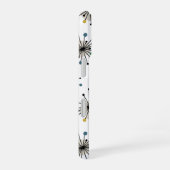 Atomic Space Age Starburst Mid-Century Modern iPhone 16ケース (右側面)