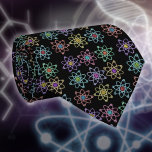 Atomic Structure Pattern Science ネクタイ<br><div class="desc">A cool,  trendy and fun science-inspired design. The perfect gift for all scientists,  science teachers,  lab technicians,  science students,  in short,  any science geek in your life (and that includes you)! Designed by Science Geekness© at http://www.zazzle.com/sciencegeekness*</div>