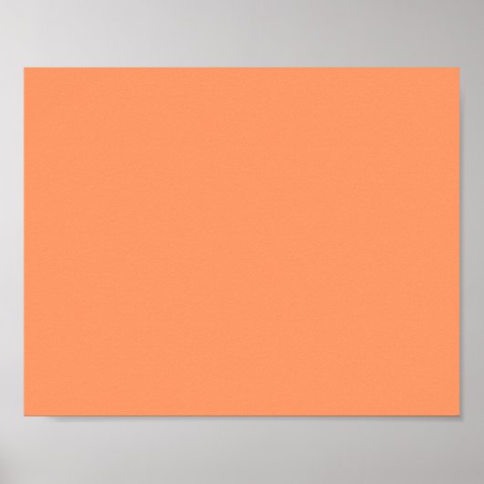 Atomic Tangerine  (solid color)   ポスター (正面)