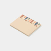 Atomic Treesレトロ投稿ノート ポストイット (アングル)