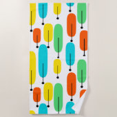 Atomic Trees ビーチタオル (正面)