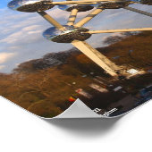 Atomiumポスター、10インチx 7.5インチ ポスター (角)