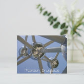 Atomium,ブリュッセル,ベルギーはがき ポストカード (スタンド正面)