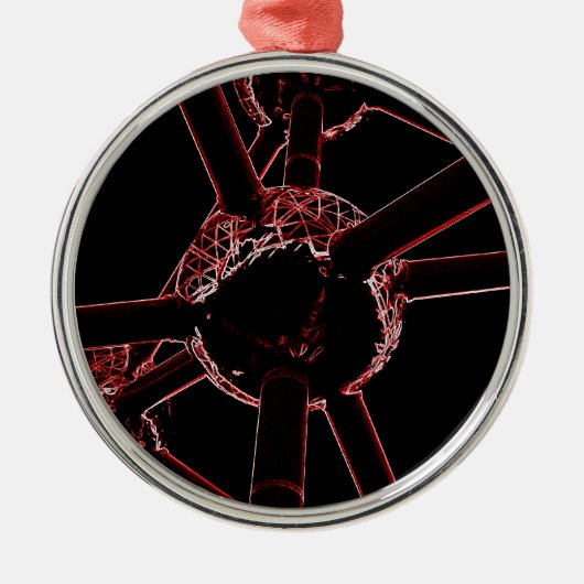 Atomium メタルオーナメント (正面)