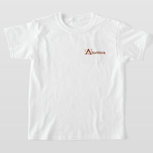 ATOMIVRAのホウ素キャラ – 半金属元素の化学Tシャツ Tシャツ (レイダウン)