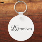 ATOMIVRA カーボンキャラクター キーホルダー (裏面)