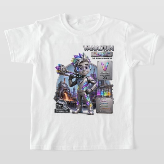 ATOMIVRA バナジウム Tシャツ (レイダウン)