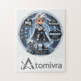 ATOMIVRA マグネシウムキャラ ジグソーパズル