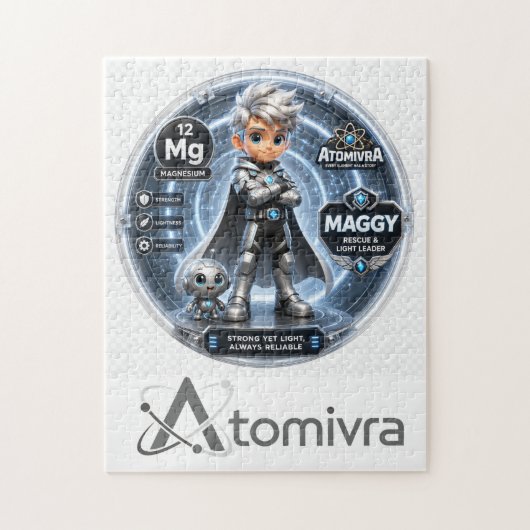ATOMIVRA マグネシウムキャラ ジグソーパズル (縦)