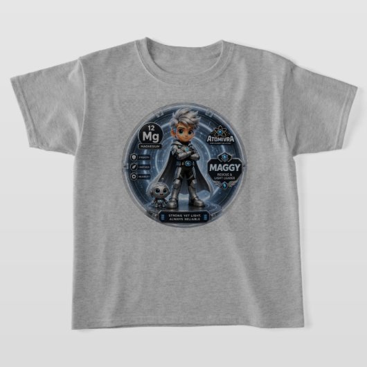 ATOMIVRA マグネシウム キャラクター Tシャツ (レイダウン)